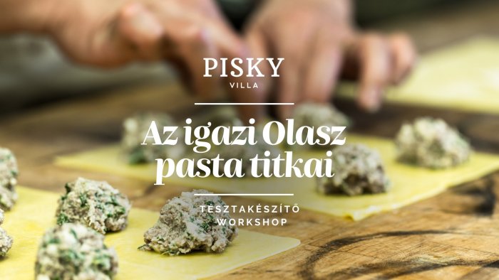 AZ OLASZ PASTA TITKA // Tésztakészítő Workshop