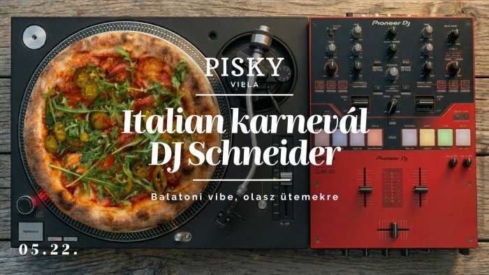 Italian Karnevál a Pisky Sétányon!