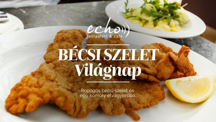 BÉCSI SZELET VILÁGNAP // Echo Étterem