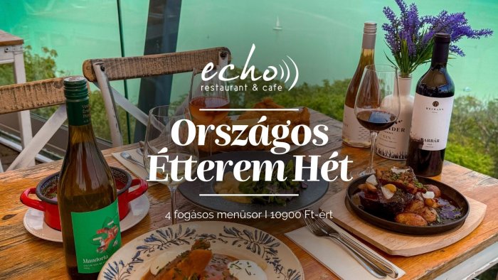 ORSZÁGOS ÉTTEREM HÉT // 4 fogásos menüsor 10900 Ft-ért!