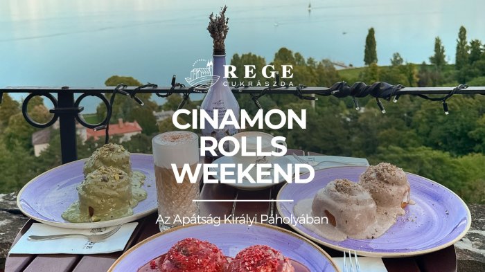 CINEMON ROLL WEEKEND // Apátsági Rege Cukrászda